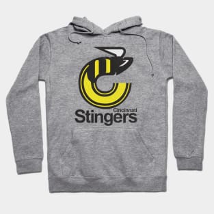 Defunct Cincinnati Stingers Hockey Hoodie